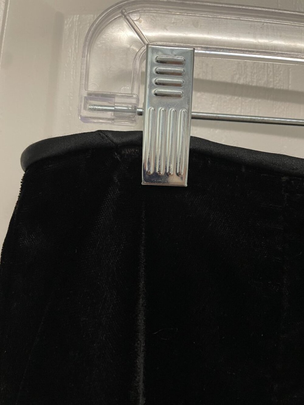 Entire Closet $5! 90s Y2K Velvet Scott Jessica McClintock Maxi Skirt - Picture 5 of 13